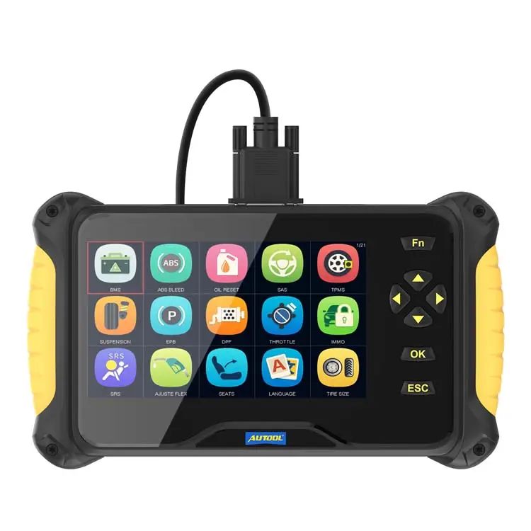 AUTOOL CS606 OBD2 Scanner Professionnel Outil De Diagnostic De Voiture Tous Les Systèmes Outil De Diagnostic Automobile OBD 2 Outil De Réinitialisation Lecteur De Code