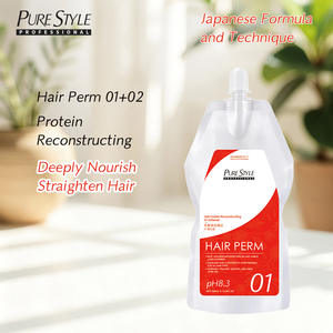 Lotion <span class=keywords><strong>permanente</strong></span> numérique Purestyle Supplier Salon 01+02 avec après-shampoing à la kératine - Product Image 6