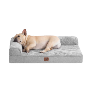 EHEYCIGA-Lit orthopédique en mousse à mémoire de forme, imperméable et lavable, antidérapant, pour chiens de <span class=keywords><strong>taille</strong></span> <span class=keywords><strong>moyenne</strong></span>, 30x20x6 - Product Image 1