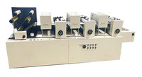 Nouvelle machine d'impression et de découpe de ruban adhésif transparent BOPP flexo 3 couleurs de 160 mm pour imprimante papier