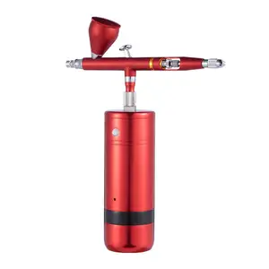 2024 Mini Airbrush Set Rechargeable Fit Color Painting Nail Art Make-up Paint Spray Portable rechargeable