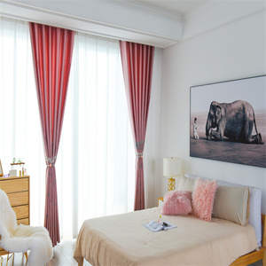 Rèm cửa sang trọng Màn phòng tối tùy chỉnh thực hiện phòng khách sạn văn phòng trong nhà vải phòng khách nghệ thuật Deco cửa sổ pháp Venetian - Product Image 5