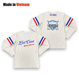 T-shirt décontracté compétition T-shirt à manches longues personnalisé avec logo entièrement sublimé - Product Image 1