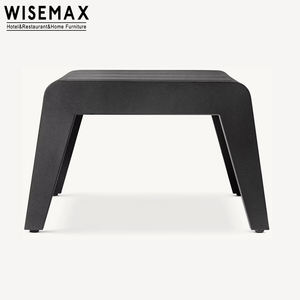 WISEMAX FURNITURE Meubles d'extérieur modernes et minimalistes, table basse en alliage d'aluminium durable, table centrale pour jardin et patio - Product Image 2