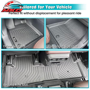 Tapis de sol toutes saisons en TPE pour Honda Pilot 2023-2025, avant et arrière, 3D moulés, imperméables - Product Image 5