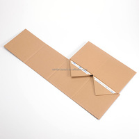 Boîte cadeau pliable de luxe en papier kraft élégant avec fermeture magnétique pour bougie, tasse et souvenir