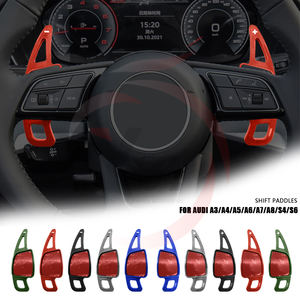 2 pcs/lot Car Sports Volant Shifter Paddle Shifter Fit pour <span class=keywords><strong>Audi</strong></span> A3 A4 A5 A7 A8 <span class=keywords><strong>S3</strong></span> S4 S5 S6 S7 2020 <span class=keywords><strong>2021</strong></span> ABS Carbon Fiber - Product Image 2