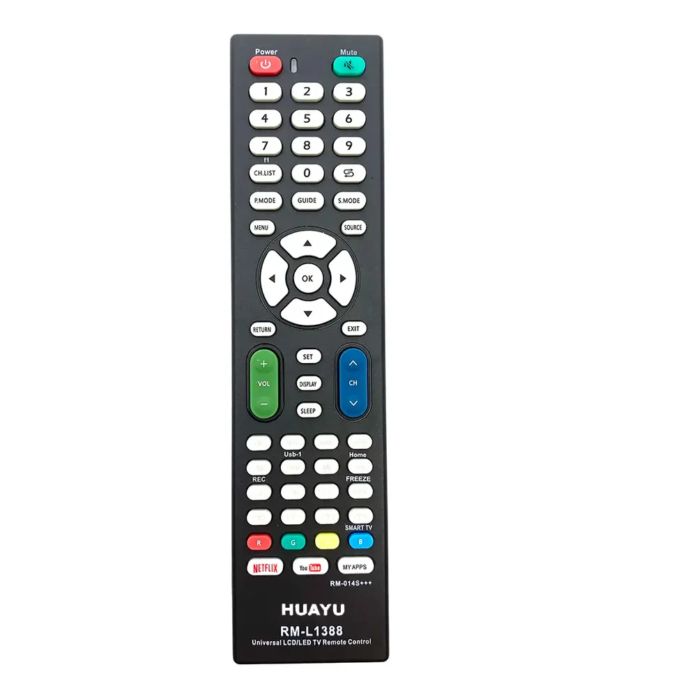 HUAYU RM-L1388 telecomando Tv universale per LG,Samsung TCL Philips Vizio Sharp Sony Sanyo Toshiba e altre marche