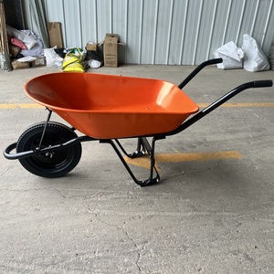 <span class=keywords><strong>Brouette</strong></span> robuste avec <span class=keywords><strong>roues</strong></span> en caoutchouc massif de 14 pouces pour le marché sud-américain - Product Image 2