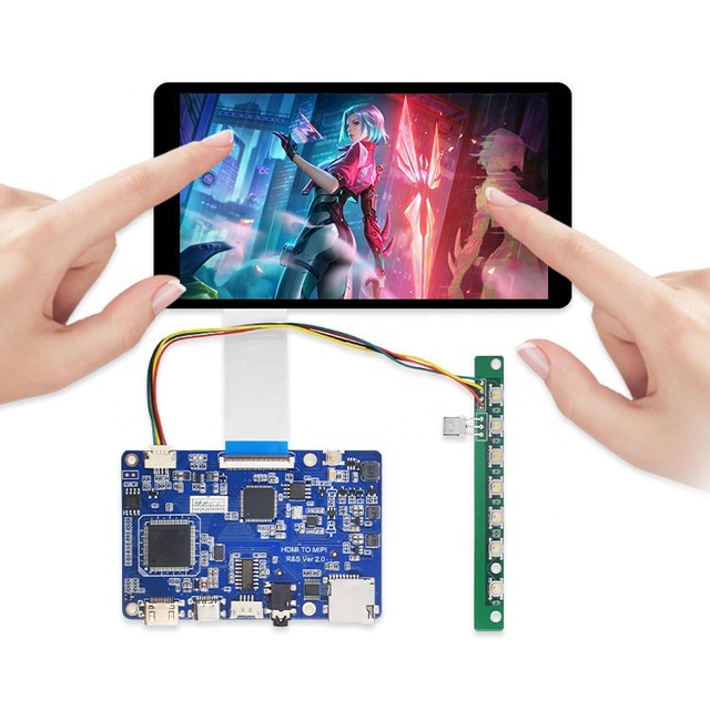 5.5 Inch Tft Ips Type-C Landscape Display Module Full Hd Mipi Dsi 1920*1080 Multi Touch Screen High Contrast 1080P LCD Panel