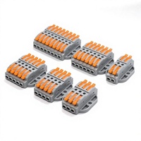 Terminal de connexion rapide PCTJM-223 pour panneau de bornes de moteur, à emboîtement, répartiteur de bornes, Chine
