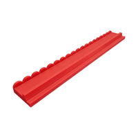 Support de rangement en bois premium pour tuiles de mahjong américain, format mini, avec support pour tuiles bleu menthe, pour la maison et les voyages