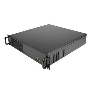 2U 19 Zoll Industrie-Servergehäuse K245F mit SGCC-Material, Unterstützung für 3,5/2,5 Zoll HDDs, 2*8025 Lüfter, 4 Full-Height-Steckplätze, auf Lager - Product Image 6