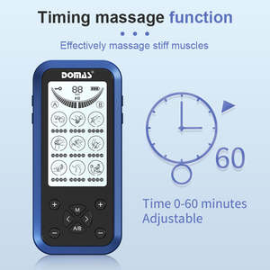 Kablolu çok modlu onlarca makine ağrı kesici terapi ve kas kurtarma için ayarlanabilir yoğunluğu ile dijital kas stimülatörü - Product Image 4