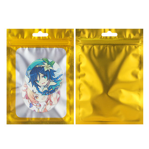BOPP/VMPET/PE Zipper Top Food Grade <strong>Snack</strong> Packaging <strong>Bags</strong> Clear Window Hanging Hole Moisture Proof Custom Logo Gravure Printing - Product Image 4