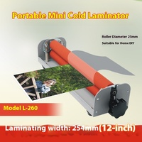 Plastifieuse manuelle portable A4 de 12 pouces, petite machine à plastifier à froid