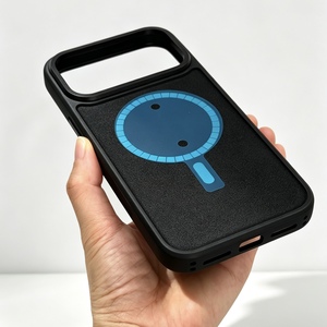 <span class=keywords><strong>Coque</strong></span> de téléphone K8 magnétique compatible avec découpe pour bouton de caméra encastré, finition similicuir TPU pour <span class=keywords><strong>iPhone</strong></span> 18 <span class=keywords><strong>Pro</strong></span> Max - Product Image 4