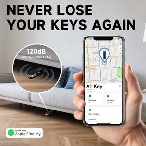 Ví đựng chìa khóa điện tử bằng kim loại, mẫu carbon rèn tùy chỉnh năm 2025, tìm kiếm chìa khóa thông minh, móc khóa xe thông minh, móc khóa iOS - Product Image 4