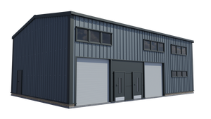 Structure en acier moderne pour la construction d'ateliers/bureaux avec assistance technique en ligne et inspection sur site - Product Image 6