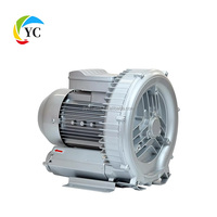 Pompa vakum regeneratif 1,5 kW tahap tunggal pompa kedap tahan karat Blower cincin anti ledakan pompa fleksibel