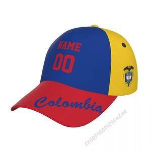 Colombie drapeau casquette Baseball chapeau Jersey colombie T-shirt drapeau collier boucle d'oreille enfants casquettes sweats à capuche Bracelet <span class=keywords><strong>veste</strong></span> sac - Product Image 4