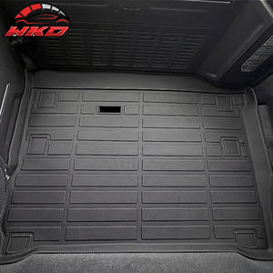 Alfombrilla de maletero trasera moldeada en 3D para todo tipo de clima, compatible con Jeep Wrangler 4xe 21-25, de TPE. - Product Image 3