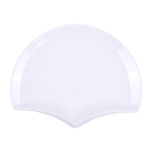 Wuhe Red Melamine Tableware Set Irregular Shape Plate Bowl Cup Spoon For Restaurant Hotel Daily Use - Product Image 4