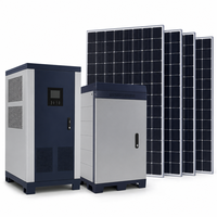 Sistem Energi Surya Off-Grid 6-30kW dengan Pengontrol MPPT Inverter Baterai 48V untuk Rumah dan Daya Terpencil
