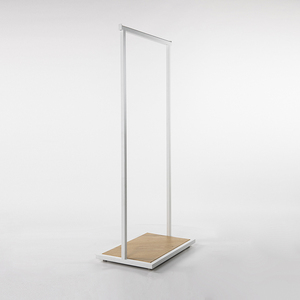 Venta caliente estilo moderno <span class=keywords><strong>de</strong></span> alta calidad soporte <span class=keywords><strong>de</strong></span> <span class=keywords><strong>ropa</strong></span> independiente tienda minorista percha <span class=keywords><strong>de</strong></span> <span class=keywords><strong>ropa</strong></span> estante <span class=keywords><strong>de</strong></span> exhibición - Product Image 3