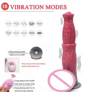 Nuevas Ideas de Productos 2022 YOCY-2080V Nuevo Dildo Vibrador Grande con Forma de Caballo, Vibrador Eléctrico de 360 Grados, Juguete Sexual para Mujeres - Product Image 5