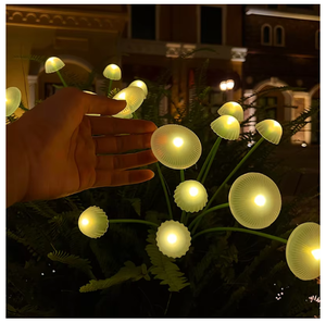 Luces Solares LED de Jardín con Forma de Medusa y Características de Hongo Impermeables para Decoración de Patio Exterior y Caminos - Product Image 2