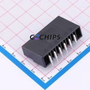 5606BG-016R141TTX00 Wire-to-Board Pin Header Bent Lead Through Hole,P=5.08mm Connector 1x6P 5.08mm Right Angle Insert 6P - Product Image 2