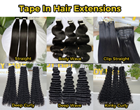 2025 cheveux humains 100% de qualité supérieure sans produit chimique sans enchevêtrement traités faisceaux de cheveux à Double trame