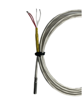 Sonde RTD de capteur de température de classe PT100/PT1000 inoxydable étanche de haute précision Support OEM personnalisé
