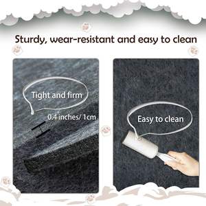 Casa para Gatos Premium 100% Reciclable y Ecológica, Fieltro de Poliéster Acústico, Removible, con Impresión de Logotipo Personalizado a Color - Product Image 4