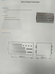 Caja de control de energía personalizada CSX-01 - Product Image 6