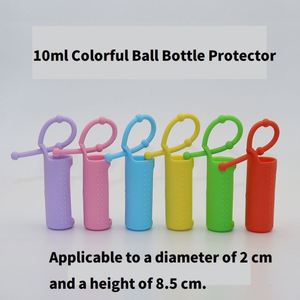 Étui en silicone pour flacon d'huile essentielle de 5 ml, 10 ml, 15 ml, cordon en silicone coloré, housse de protection pour flacon pulvérisateur d'huile essentielle - Product Image 3