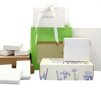 Ensemble d'emballages de luxe personnalisés pour sucre avec logo, boîte cadeau rigide avec couvercle et base, ruban, sac de courses en papier, vente en gros, OEM, pelliculage mat