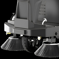 Balayeuse autoportée GS8 pour les sols industriels