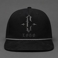 Casquette de baseball personnalisée avec broderie Old English, 5 panneaux, visière incurvée, style Dad Hat, streetwear urbain West Coast, vente en gros, faible MOQ