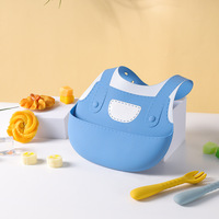 Bavoirs pour bébé en silicone imperméables avec design personnalisé, vente en gros de bavoirs d'alimentation pour bébé en silicone, bavoirs réutilisables pour bébé en silicone