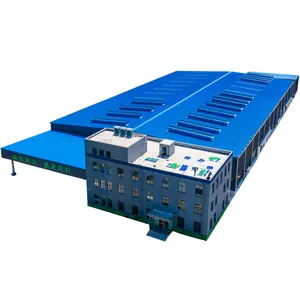 Pre-engineered Large Span Steel Structure Warehouse / Workshop Multi Storey Office Prefabricated Structural Steel Building