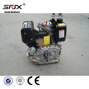 เครื่องยนต์ดีเซลสูบเดียว 4 จังหวะ ระบายความร้อนด้วยอากาศ 456 ซีซี 12 แรงม้า สตาร์ทเท้า ค่าบำรุงรักษาต่ำ  ตลับลูกปืนมอเตอร์มีความแข็งแรงสูง - Product Image 5