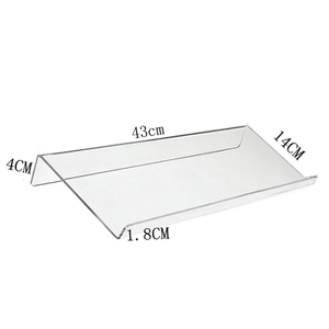 Tastaturständer, Desktop-Computer-Ständer aus klarem Acryl, PC-Mausablage, verstellbarer Schreibtischlift, neigbarer Halter, Plattformen, Füße, Display - Product Image 6