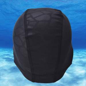 Procesamiento de tela impermeable personalizada/gorro de natación de Color sólido para adultos/pantalones de natación de tela a juego, gorro de natación impermeable - Product Image 4