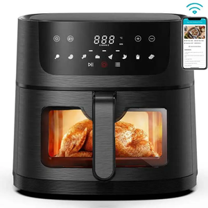 Freidora de Aire Digital Inteligente OEM con Wifi, Venta al por Mayor, Profesional, 4L 6L 8L, con Ventana Visible para Uso Doméstico - Product Image 2