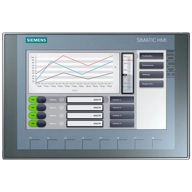 6AV2124-1QC02-0ax0 New and Original Comfort Panel HMI Touch Screen