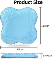 Coussin de yoga épais pour les genoux, les coudes, les poignets, les mains et la tête – Tapis de sol en mousse pour Pilates