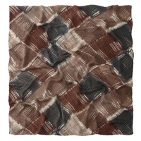 Foulard Hijab Plaid Imprimé Léger et Doux en Polyester et Coton Effet Lin pour Femme Musulmane – Vente en Gros