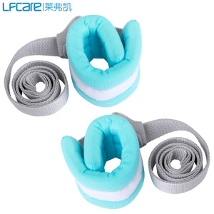 Correa de sujeción para muñeca Lefkae, material de esponja suave de talla única para pacientes mayores postrados en cama - Product Image 2